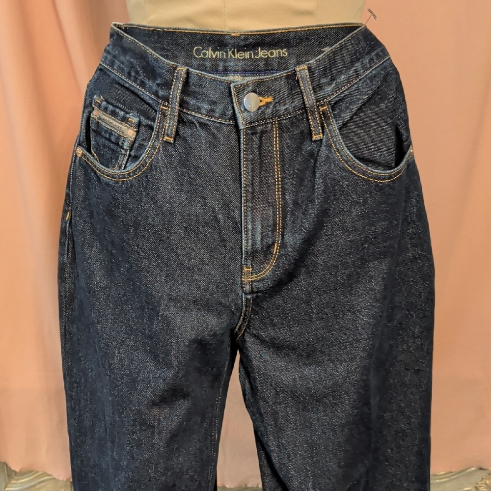 Calvin Klein Dark Blue Flare Jeans